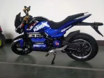 8000W 72V 75AH Lithium Battery Moto Eletrica Racing Electric Motorcycles with 100KM/H and 100KMS Range - Image 4