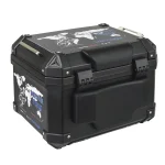 Universal 48L Motorcycle Rear Top Case ABS Plastic Moto Luggage Storage Tail Box Waterproof Motorcycle Trunk Key Lock Tool Box - Image 3